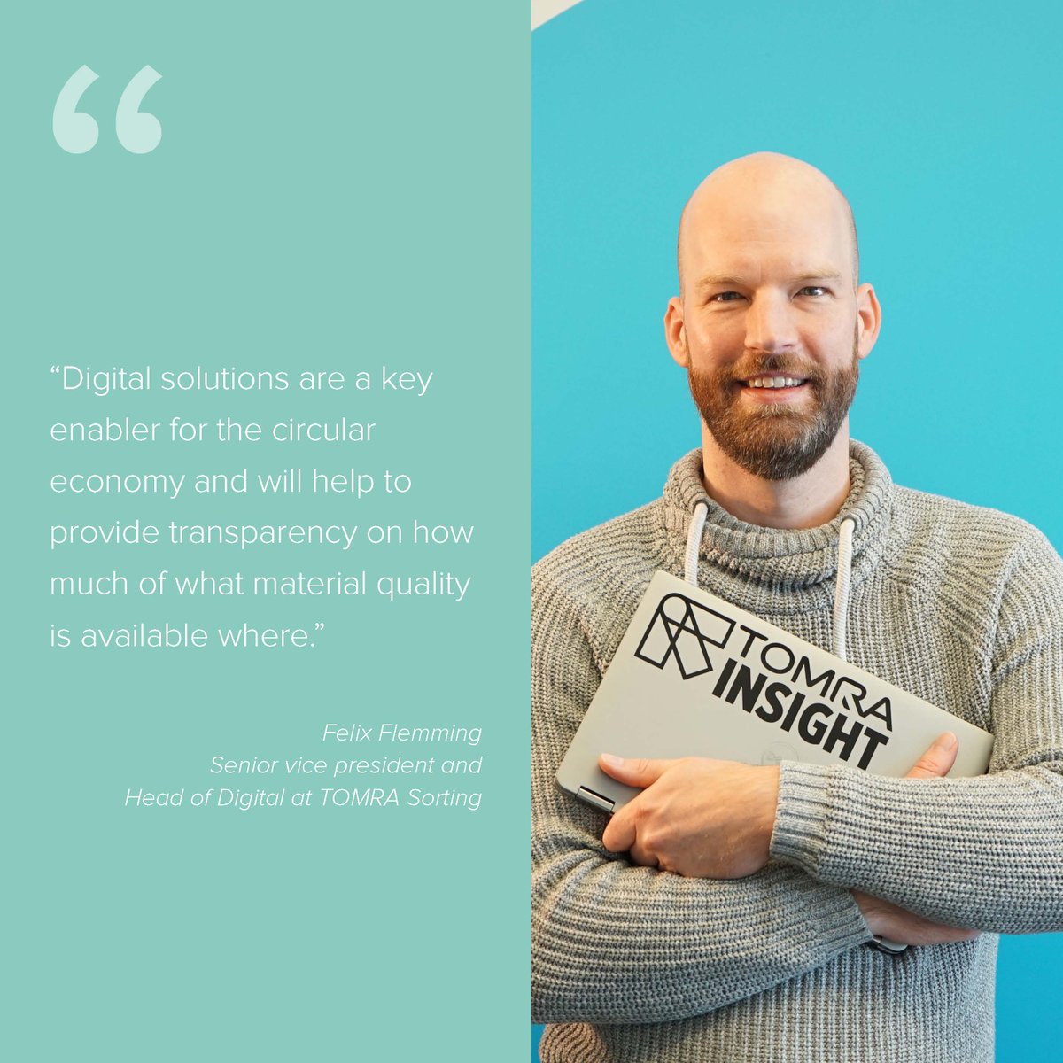 TOMRARecycling's tweet image. Digitalization is transforming how many companies do business – the #waste management industry is no different. In this episode of #TOMRATalks Circular, we talk about how big data is shaping the world of #sorting and #recycling. ♻️ ▶️tomratalkscircular.buzzsprout.com/1734681