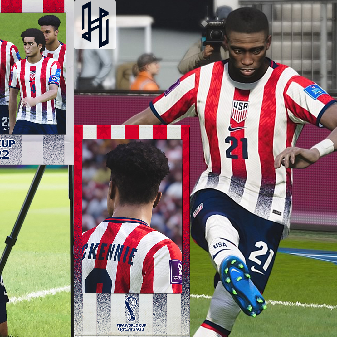 husjoncept's tweet photo. United States|Kit Home @usmnt
Yankees home kit jersey inspired by the national flag of red and white stars and batons unfurling across red stripes in a gradient of blue and white using the traditional colors
#usa #usasoccer #ussoccer #kitconcept #kitconcepts #husjo #conceptkits https://t.co/PhEtsjm7E1