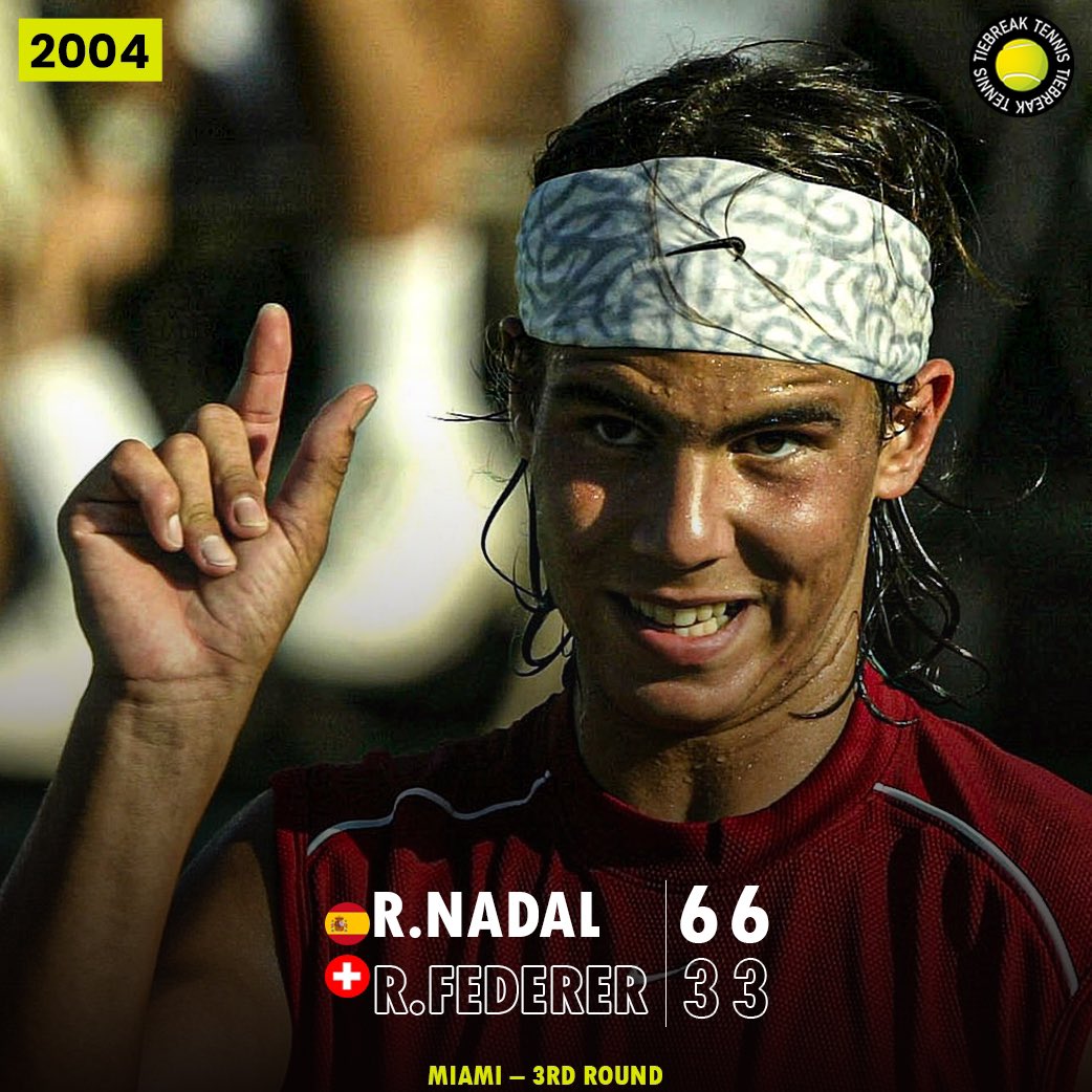 tiebreaktennis_'s tweet photo. 𝗙𝗲𝗱𝗮𝗹: 𝗧𝗵𝗲 𝗳𝗶𝗿𝘀𝘁 𝗲𝘃𝗲𝗿 𝗺𝗲𝗲𝘁𝗶𝗻𝗴 #onthisday in 2004 🇺🇸
📸Getty
#fedal #nadal #rafanadal #rafaelnadal #federer #rogerfederer #fedex #federerfans #federer4ever #tiebreaktennis https://t.co/rz5x8kfpsD