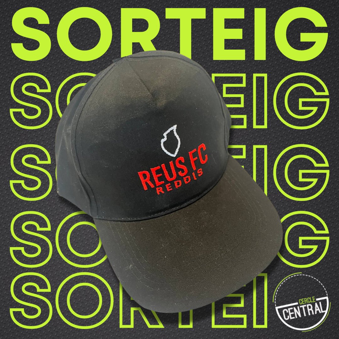 ❗ SORTEIG ❗

Voleu guanyar aquesta fantàstica gorra del <a href="/ReusFCR/">Reus FC Reddis</a> ?

▶️ Fes retuit
▶️ Segueix <a href="/CanalReusEsport/">Canal Reus Esports</a> i <a href="/ReusFCR/">Reus FC Reddis</a> 

📺 Al #CERCLECENTRAL del 3 d'abril anunciarem el guanyador/a

SORT!