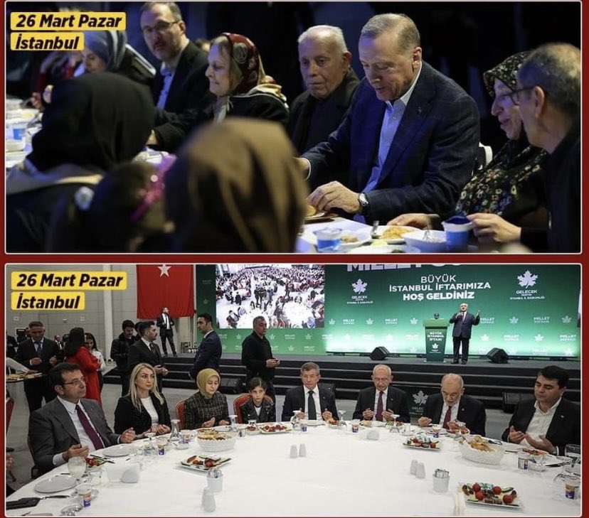 saidcelik28's tweet image. Sofra farkı!
İman varsa; kibirlik yoksa Tevazu, Saygı ve Samimiyet vardır.⁦@RTErdogan⁩ ⁦@mcanpolatnet⁩ 
#MİLLETİN ADAMI