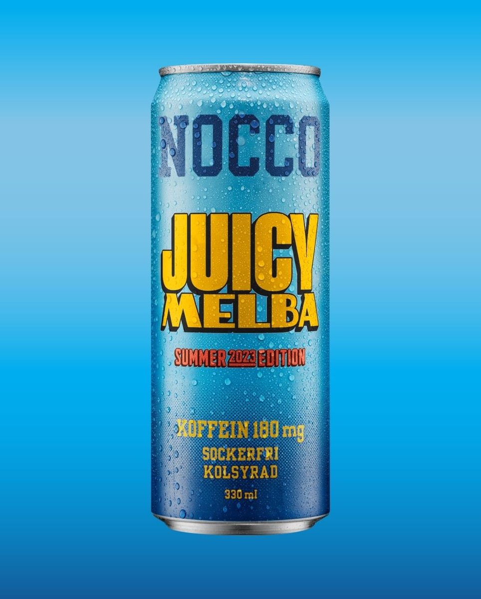 The NOCCO Summer Edition 2023 - NOCCO Juicy Melba is here with a taste of fresh juicy peach! 🍑🔥

Juicy stream today at 16.00 (🇸🇪)

🍑 twitch.tv/noccogames

#nocco #noccoesports
