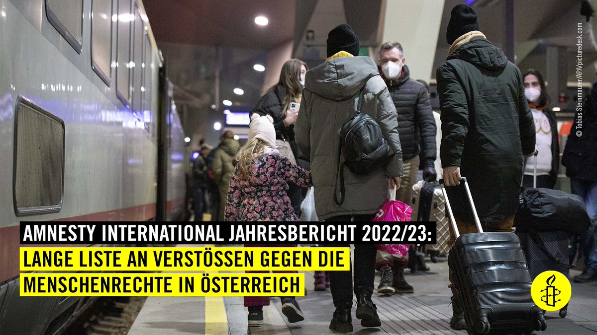 Unser #Jahresbericht 2022/23 ist da. Hier geht's zur Presseaussendung über die Lage der #Menschenrechte in #Österreich: bit.ly/3zcyW7L Wir beklagen in zahlreiche #Menschenrechtsverletzungen, unter anderem die Unterbringung von #Geflüchtete n.