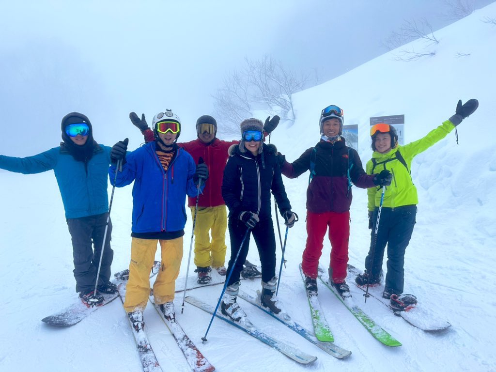 AudacyPartners's tweet photo. Our team annual retreat earlier this year in Myoko Kogen, Japan, the location of our sister “Project Snowcat”, a ski redevelopment project started before Covid, separate from our core Audacy focus on climate tech. What better way to kick off 2023 and get to work! https://t.co/e4eBAlQGEE