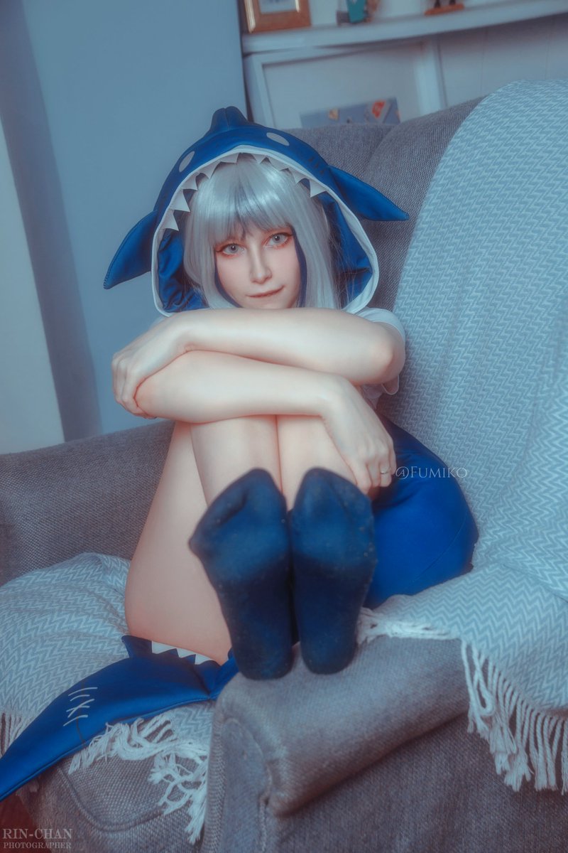 Fumi_k0's tweet photo. 🦈💙
#gawrguracosplay #gawrgura https://t.co/ezAVuk64Cc
