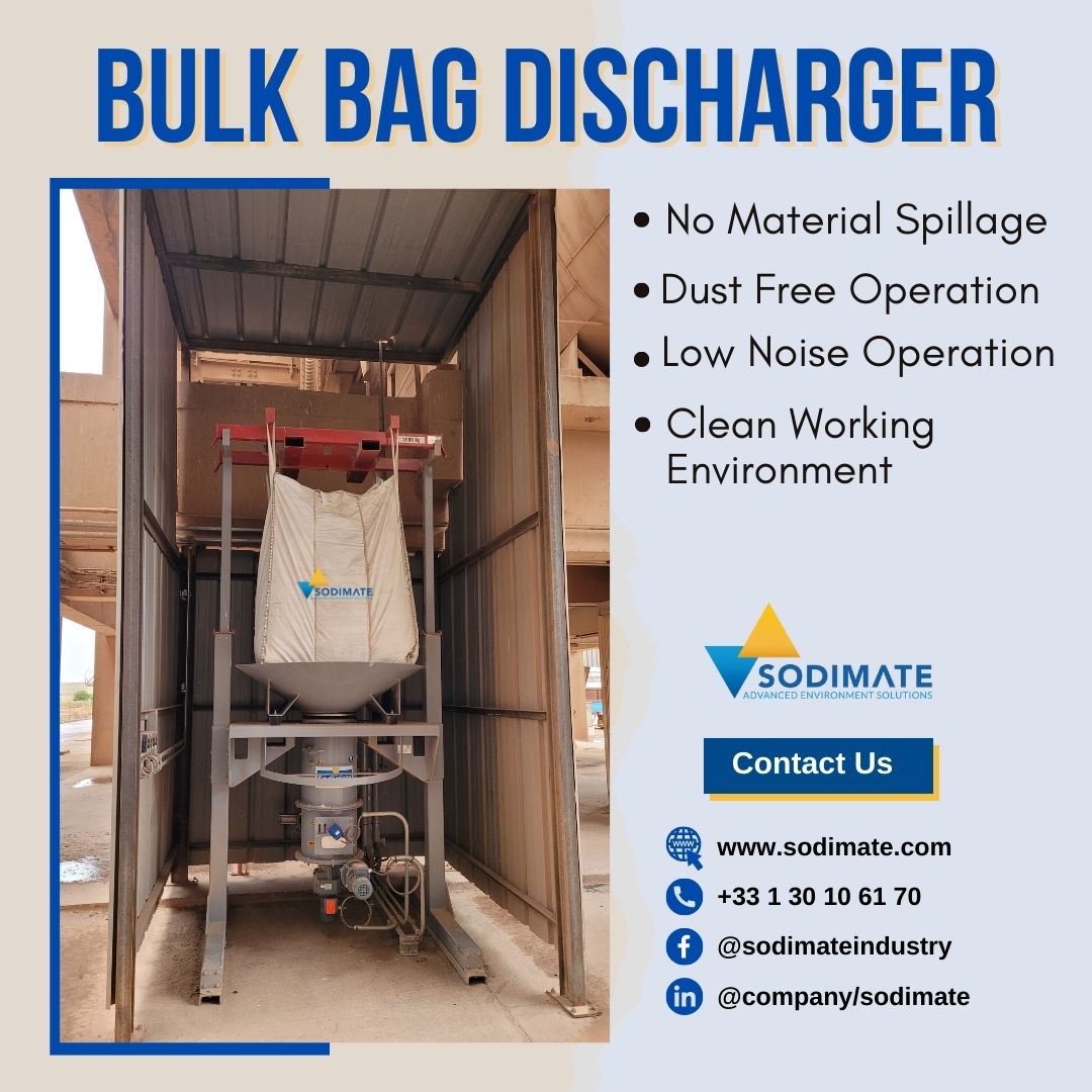 Sodimate manufactures bulk bag dischargers specifically designed for dosing a large variety of products such as activated carbon, hydrated lime, and quick lime. Contact Us!
Call: +(33)130106170
Visit: bit.ly/3nsq6QL

#BulkBagDischarger #BulkBagUnloader #BulkHandling