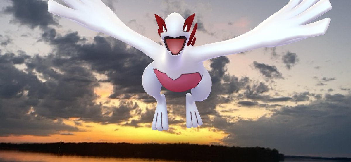 busycross's tweet photo. #ポケモンGO
#GOsnapshot
#ARofTheDay #pogoAR sunsets in Pokémon go😊 https://t.co/Rwkkt0eaUy