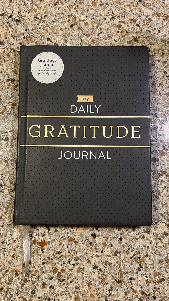 CoachTommyAllen's tweet photo. I try to spend time with this book every morning. Sometimes we forget to be thankful for all we have. Take a second to reflect…what are you grateful for? #balance #selfcare https://t.co/rFmthIk6P0
