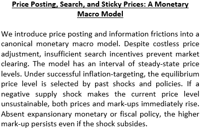 TiUEconomics's tweet photo. Today we welcome @ToreEllingsen1 from Stockholm School of Economics @handels_sse  to our #Tuesdayseminar! He will present his paper "Price Posting, Search, and Sticky Prices: A Monetary Macro Model" https://t.co/pPO3n2p93X #PricePosting #StickyPrices #Monetary #MacroModel https://t.co/GXLUyvUQVm