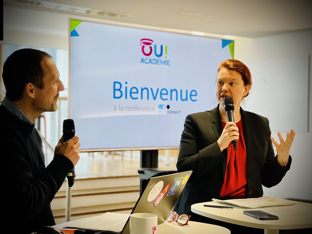 CdBIsaac's tweet photo. đŽ En direct du CNIT de #LaDĂ©fense pour la confĂ©rence @SNCFConnect, aux cĂŽtĂ©s des Ă©quipes dâ@SNCFConnectTech & dâ@Anne_Pruvotđ±
Je fais part de mon rĂŽle #OUITeam dâ@SNCFVoyageurs & dâAmbassadeur SNCFConnect đšđ»ââïž
On parle partage, nouveautĂ©, satisfaction client, pair Ă pair, ⊠đ«±đŒâđ«Čđœ https://t.co/WvLheagTwx