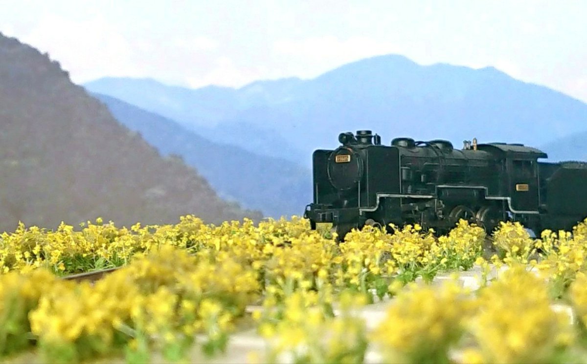 これはなんの車両でも似合う素敵なジオラマ！ 