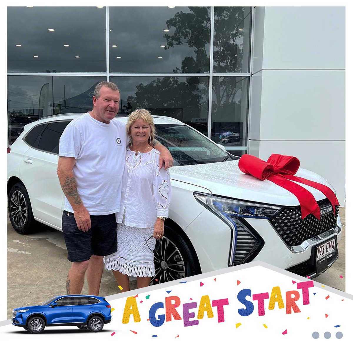GlobalHaval's tweet photo. Congratulations on your new #HAVAL! We're thrilled to have played a part in getting you off to A Great Start.
@HAVALAustralia
#HAVALifeForAll #HAVALife https://t.co/VRzzY0C9qb