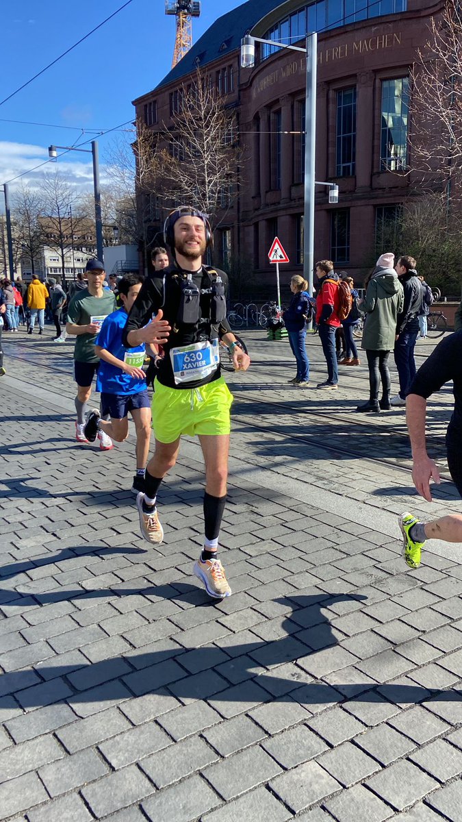 Bailly__Xavier's tweet photo. 4ème marathon bouclé ce week-end à #Freiburg 🇩🇪 en 03:33:01⏱️ 

Très bonnes sensations et pas mal d’axes d’amélioration identifiés pour les prochaines courses ! 

Cap sur le GR75 mi avril désormais🔥 https://t.co/iqNtiQoDX5