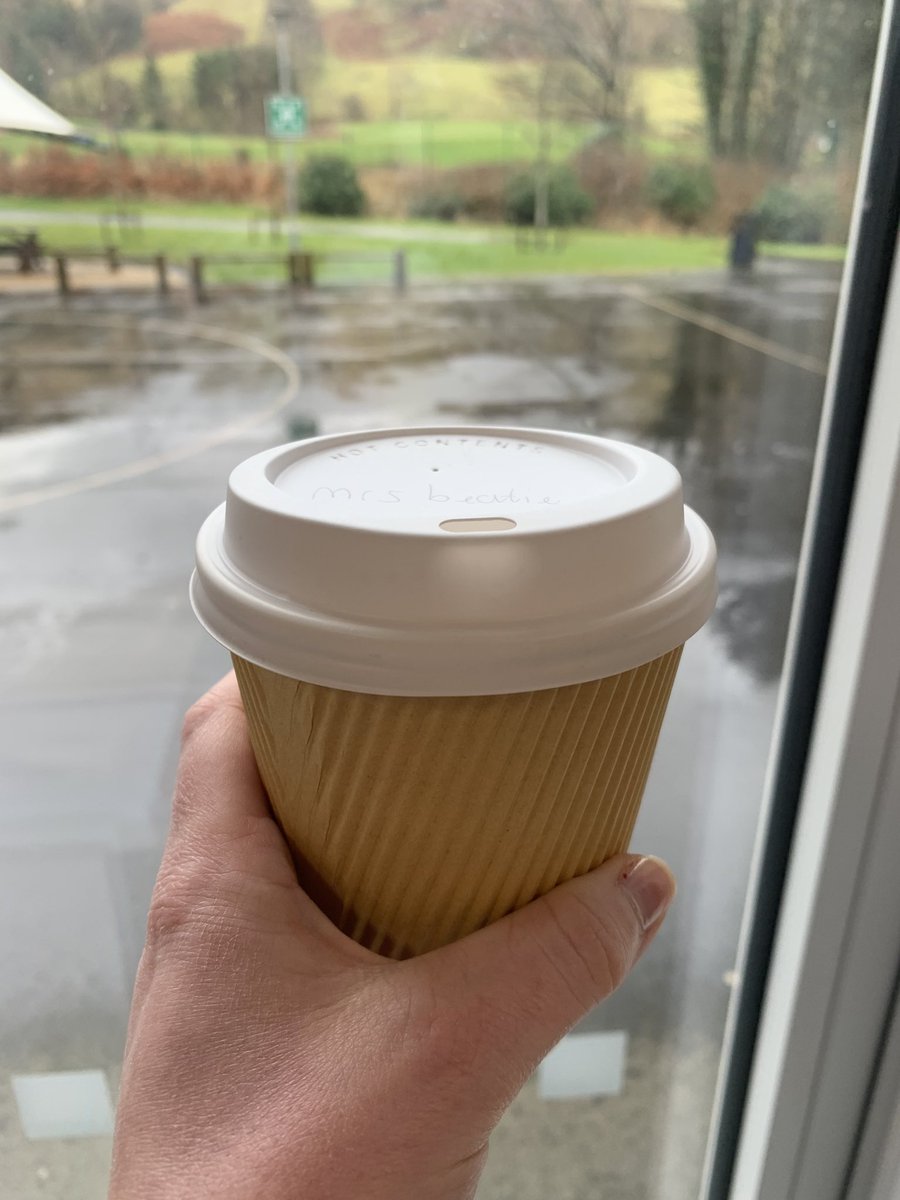 MrsBeattieBusEd's tweet photo. Thank you to Barista for the lovely mocha - just the pick me up I needed on this cold and wet morning! https://t.co/4GgCzyJxTl