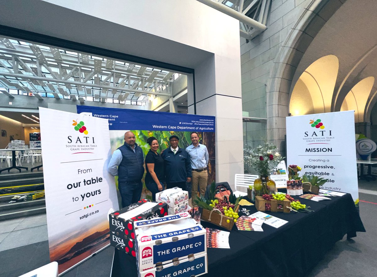 📢 In celebration of Minister Meyer tabling the Western Cape Agriculture Budget, an agricultural exhibition is currently underway at 7 Wale Street. Visit this exhibition showcased by the various industry role players to learn more about  this sunrise sector. #WCAgbudgetofhope