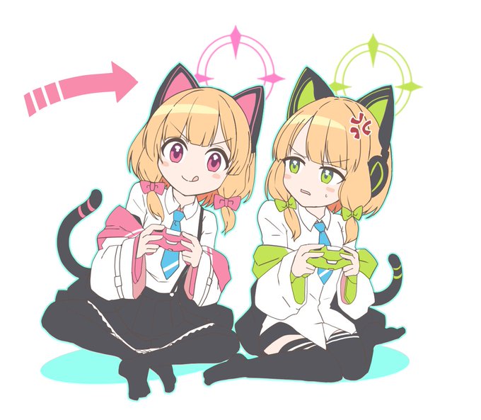 モモイの体が右に左に揺れるんです! 