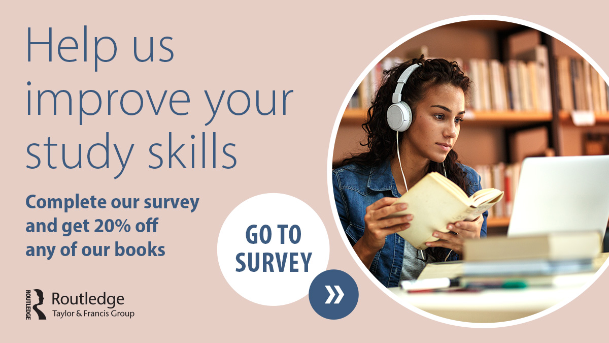 How can we help you study better? What do you need to know about student life? Complete our survey and get 20% off any of our books.

bit.ly/3Kd29Wj