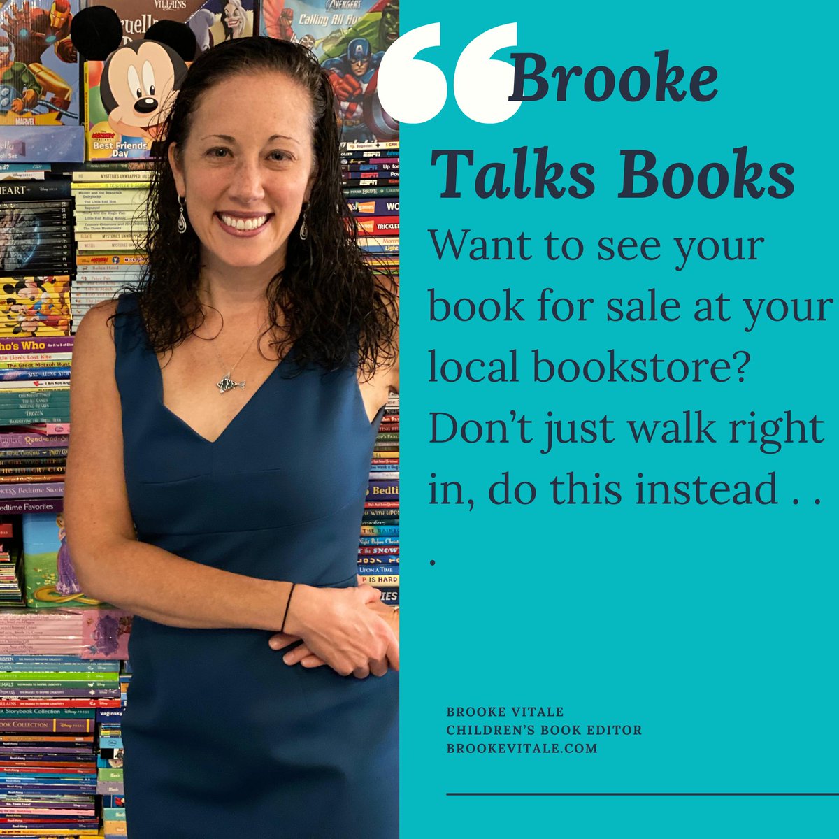 Bookstore Consignment 101: Here’s how to get your book in local retailers.
Get more information on Book Marketing Tips: Visit Your Local Bookseller at brookevitale.com/blog/book-mark…
#askeditor #indieauthor #selfpub #askpub #writetip #amediting