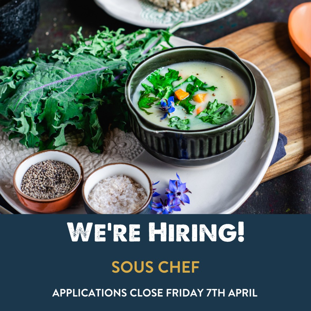 📢 We're looking for a Sous Chef to join our amazing kitchen crew. If you have a passion for hyper-local, seasonal food and have 3-4 years experience in a similar role, we would love to hear from you. Visit our website for more details and how to apply.

👉ow.ly/ABl850NsUWp