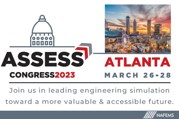 NAFEMS's tweet photo. Welcome to Day 2 of the ASSESS Congress! Happy to have Dr. Vlahinos as he presents on "Accelerating Innovation with #GenerativeDesign and #LatticeStructures tools"  discover how these cutting-edge techniques can revolutionize your design process: https://t.co/UnkWfkbB6K https://t.co/iYE0vmuujD