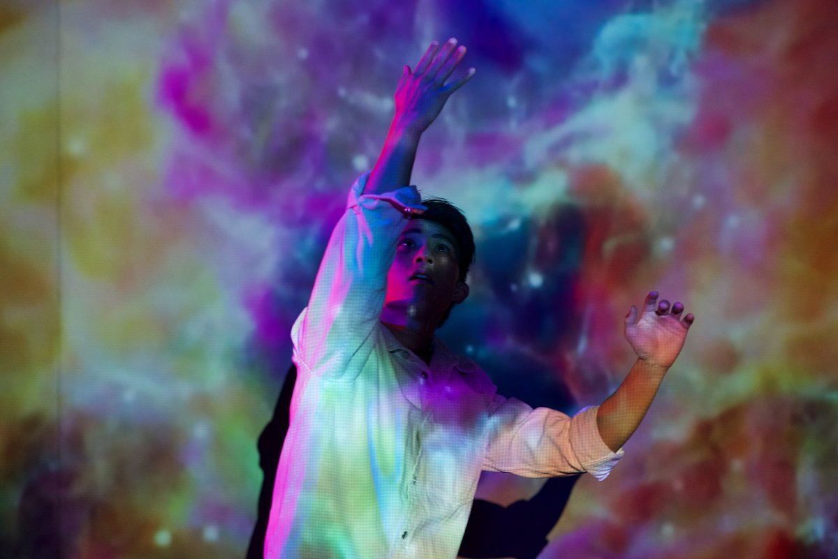streathamspace's tweet photo. 🐋 BITTER MOVES SWEET TRUTHS touches down at SSP April 20th - 22nd! Incorporating dance, live music and visual art, the show embraces the power of the imagination... 🌌

BOOK HERE: https://t.co/jC7IEsvxrt

#ghostandjohn #dance #livemusic #performanceart #streatham https://t.co/0TdFC6TynY