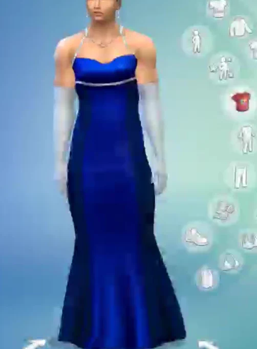 Funny  Me and my friends made a terrible AU crossover and my friend is making sims for said AU crossover. This is Vegeta's formal outfit and this image is all your getting unless you ask for the full details  