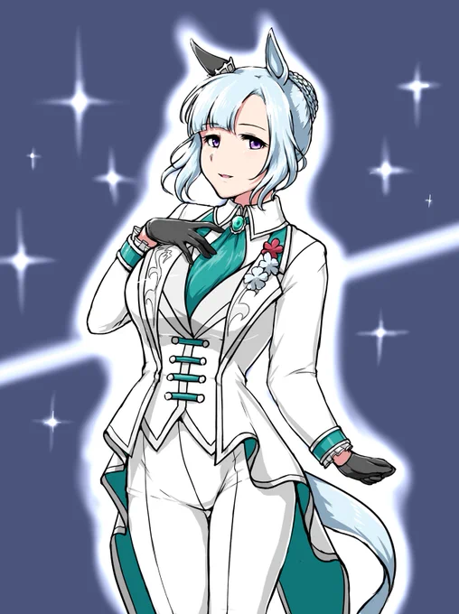 観客にアルダンはいないだん舞台の上にいるだん#メジロアルダン生誕祭2023 