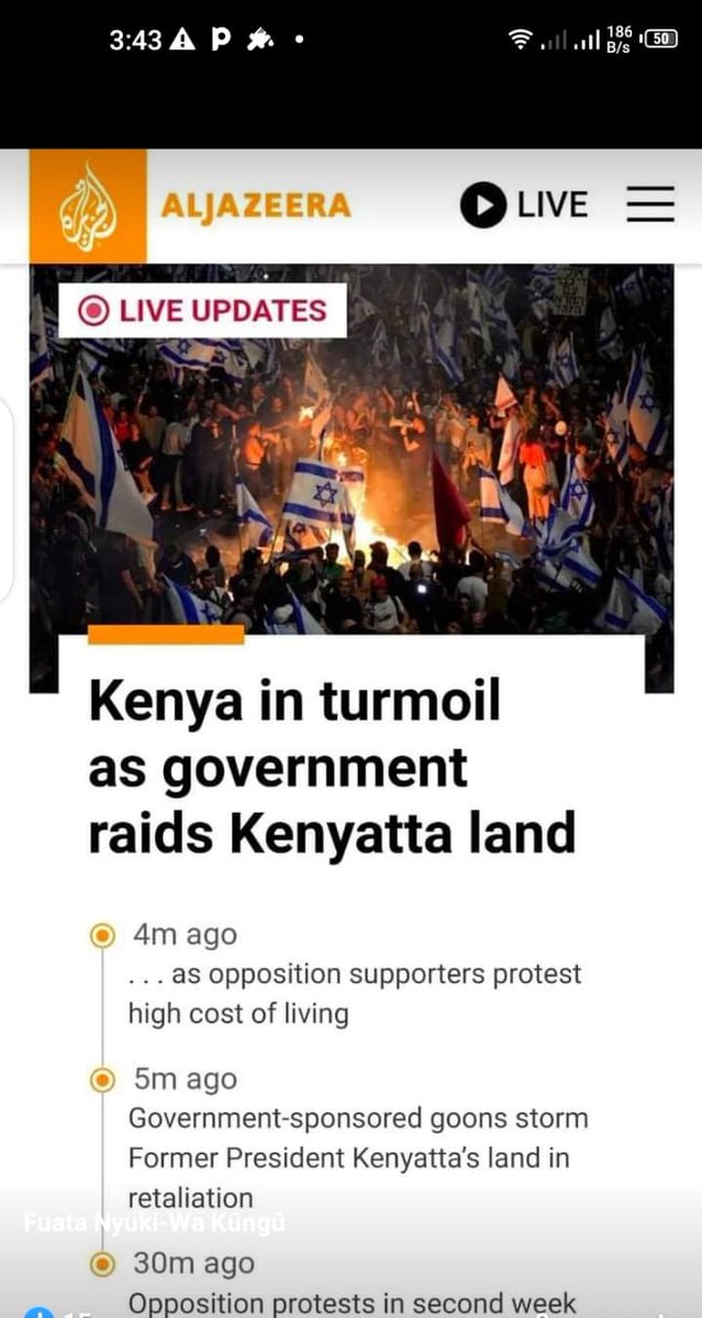 SimonMuli's tweet photo. Hello, @AlJazeera is this authentic? https://t.co/sX6cIH4VMy
