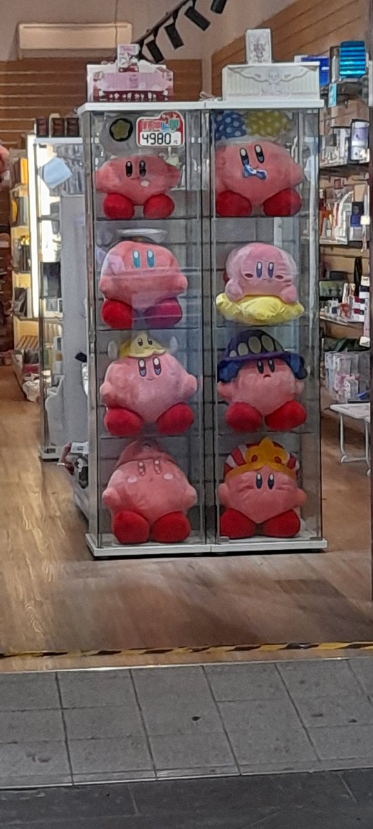 Hyacinth_2_3's tweet image. There was so many kirby&apos;s to choose from just at this store, nearly every store I entered today contained a kirby 💕
#Kirby #kirbyplush #plushies #kirbyteddy #KirbyandtheForgottenLand #KirbysReturntoDreamLandDeluxe #teddy