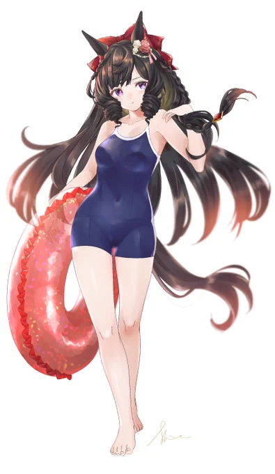 スク水お嬢#ウマ娘 