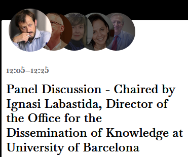 ODC_UB's tweet photo. Acabem el #FocusOpenScience amb el torn de preguntes moderat per l'@ignasi Responsable de l'Oficina per a la Difusió del Coneixement @ODC_UB de la Unitat de Recerca del @crai_ub https://t.co/QQYLAXrzwq