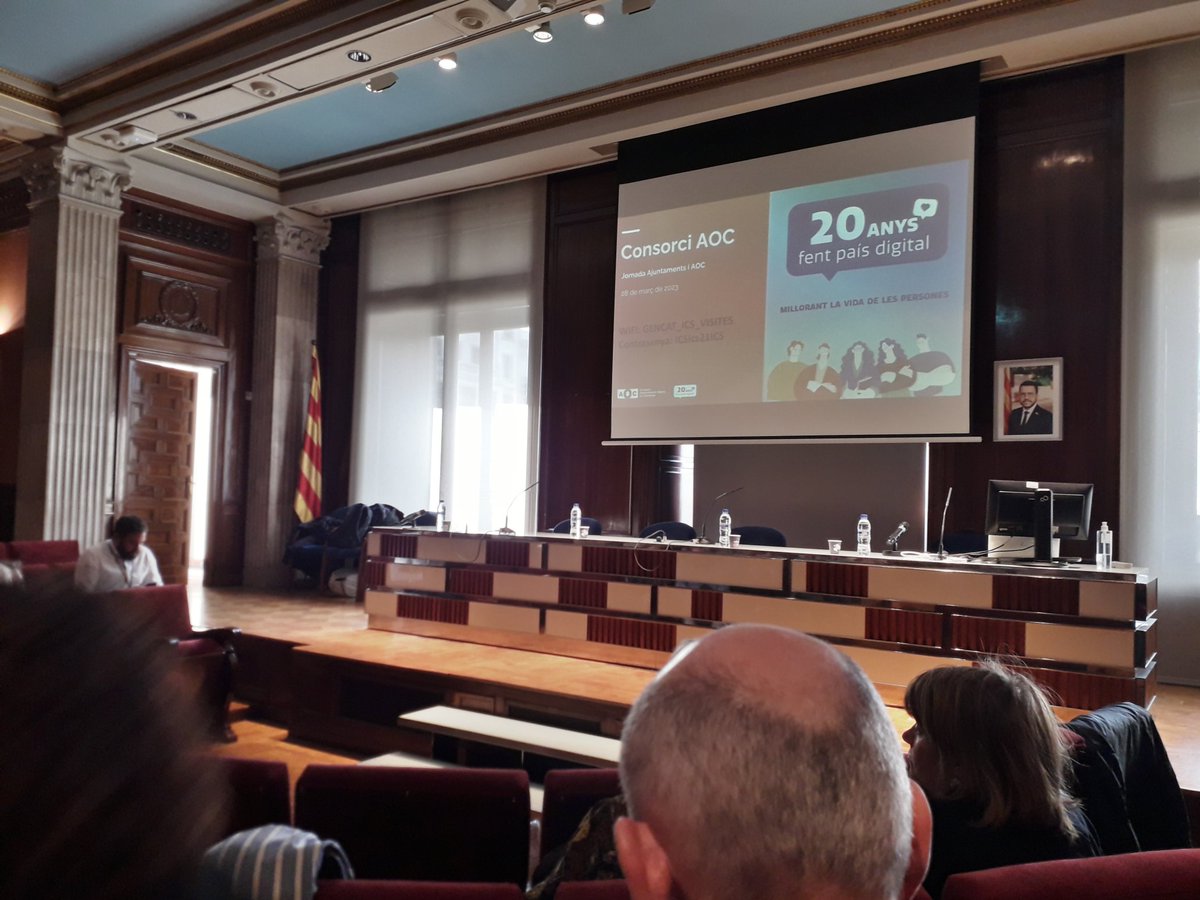 Participem avui a la sessió de treball Ajuntaments i AOC. Treballem per millorar i impulsar a #Castellbisbal serveis útils, àgils  i transparents a la ciutadania aprofitant les solucions del <a href="/ConsorciAOC/">AOC</a> ✔. <a href="/Ajcastellbisbal/">Ajcastellbisbal</a> #arxius <a href="/raimonnualart/">Raimon Nualart</a>  <a href="/FerranFarriol/">ferran farriol vilà</a>