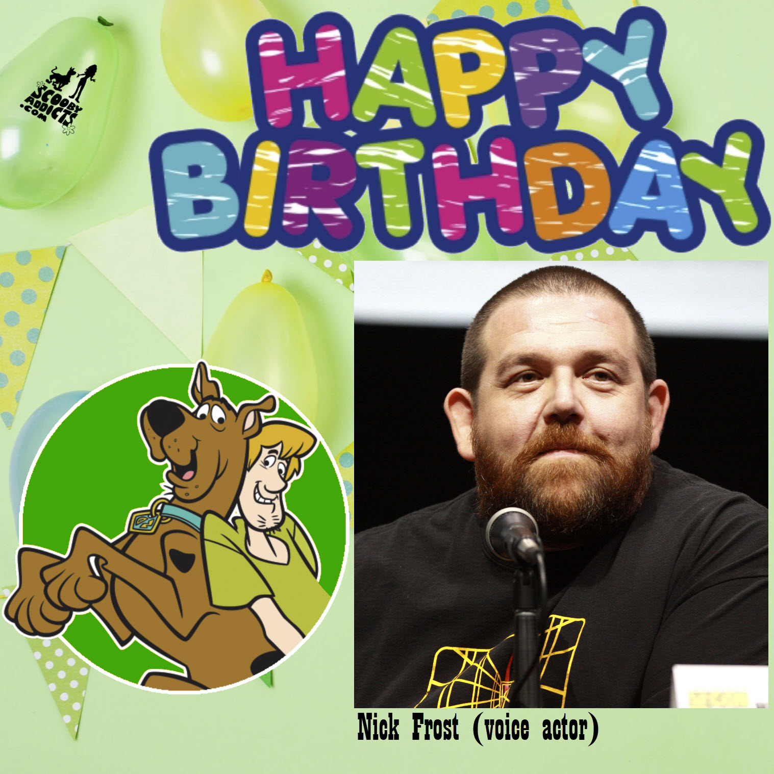 Birthdays - March 28 HAPPY BIRTHDAY Nick Frost 