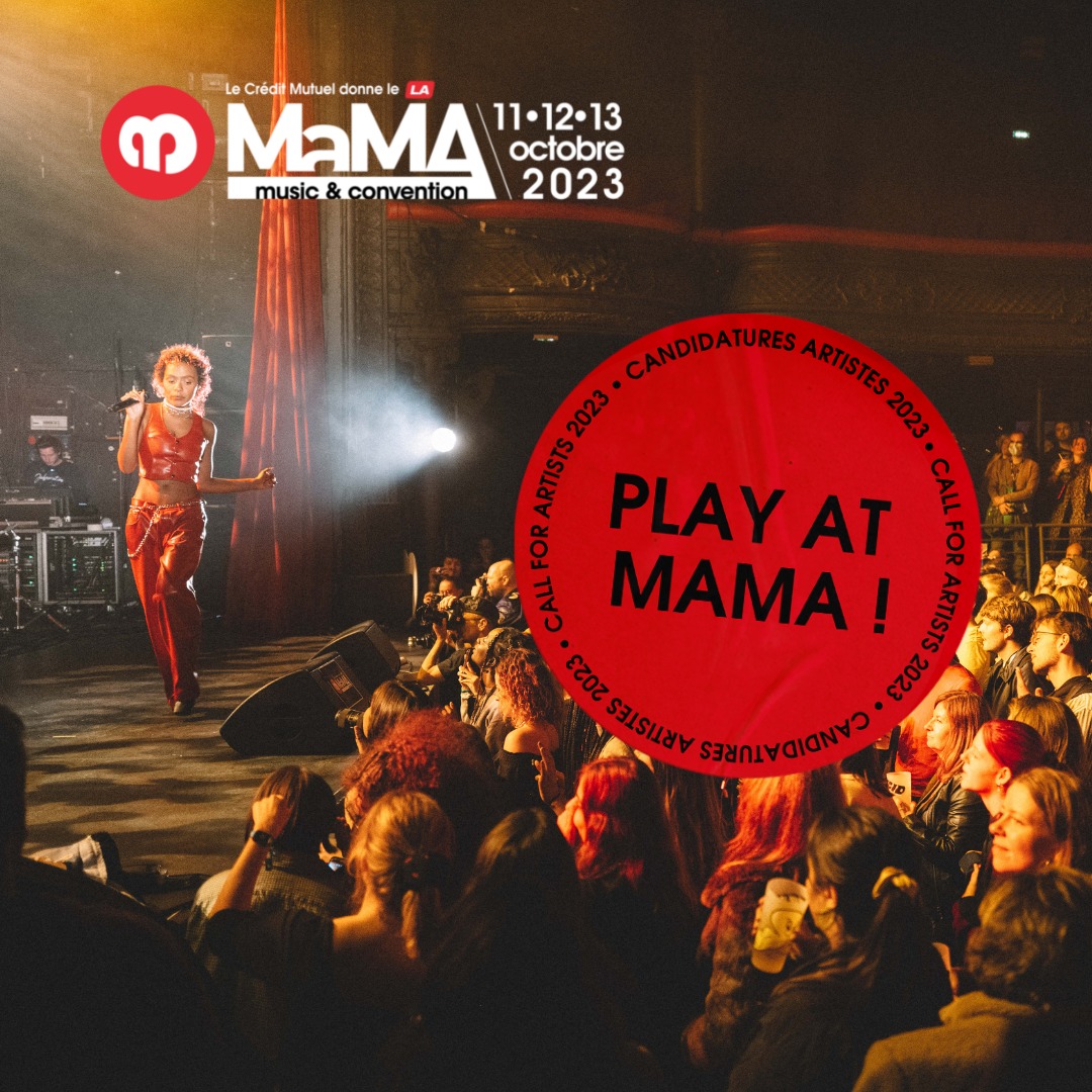 Il @MaMAevent torna a Parigi dall’11 al 13 ottobre 2023: invia la tua candidatura entro il 31 maggio 🔥 Il festival è uno dei principali punti di riferimento per artisti/e e professionisti/e del settore musicale in Europa e in Francia 🌍 italiamusicexport.com/notizie/applic…