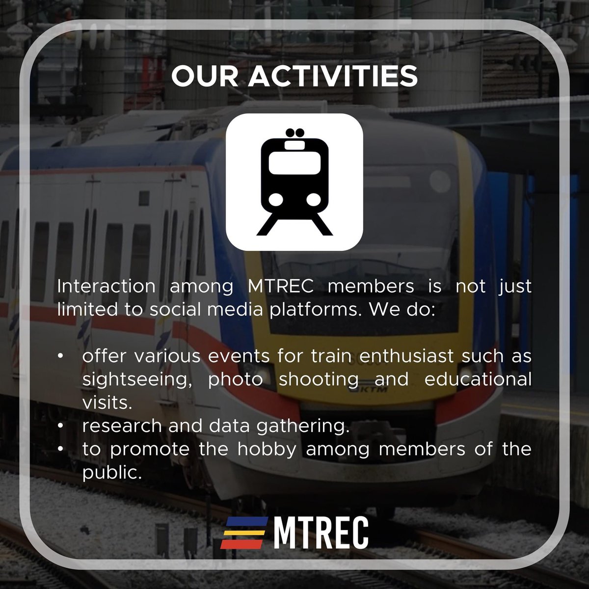 mtrec_official's tweet photo. About Us https://t.co/7c3Jqrka7R