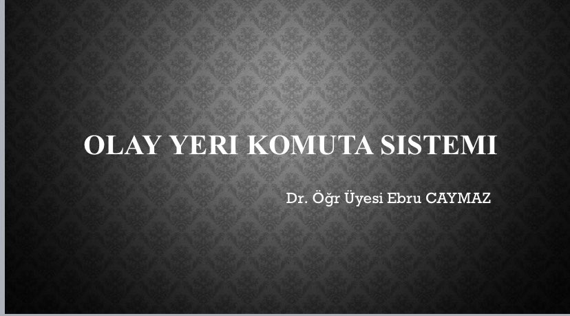 phoebe_121's tweet image. Bir süredir üzerinde çalıştığım “Olay Yeri Komuta Sistemi” eğitim içeriğini tamamlamak üzereyim.
Bilhassa örnek olay odaklı bir çerçeve için uğraşıyordum. 
Şimdi ise istemediğim kadar örnek olay var elimde…
#insarag #incidentcommandsystem