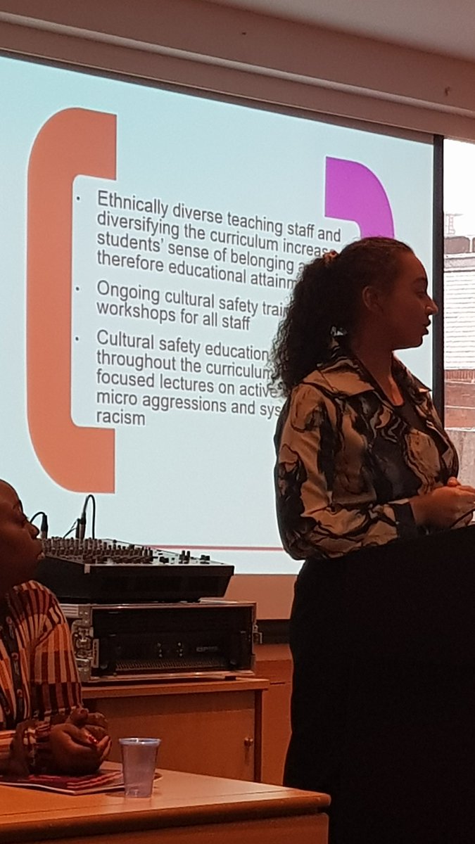 'Who are our #midwifery lecturers? We know that representation within faculty provides a sense of safety and belonging for #globalmajority #midwiferystudents' <a href="/MidwivesRCM/">Royal College of Midwives 💙</a> Education and Research Conference #racematters