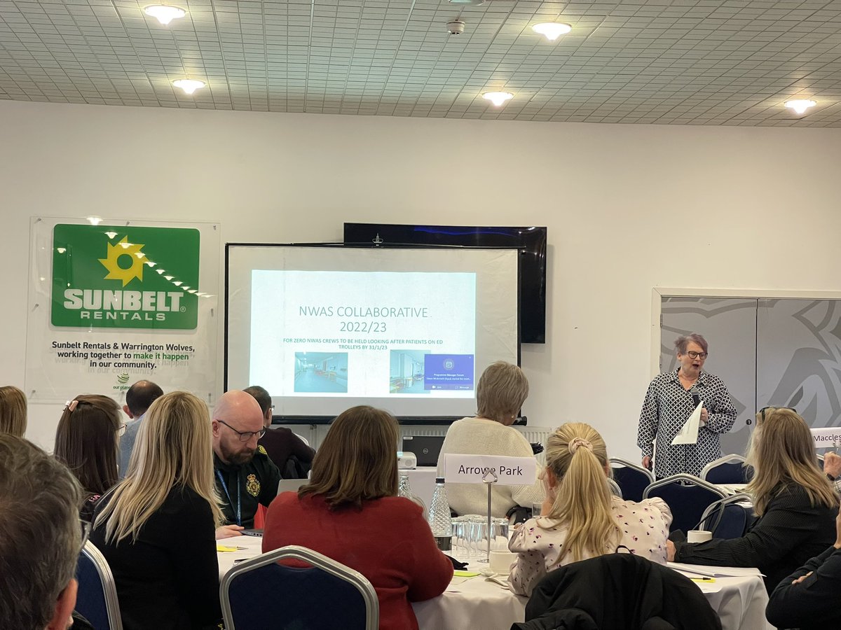 Great to see our ED Matron Sarah present on work we’ve been doing to reduce ambulance handover delays in RLH ED @LivHospitals since December. 

Q: Is it “fixed”?

No. 

Q:Is it better? 

Yes. And we’ve got data to prove it. 

Never underestimate the importance of better.
