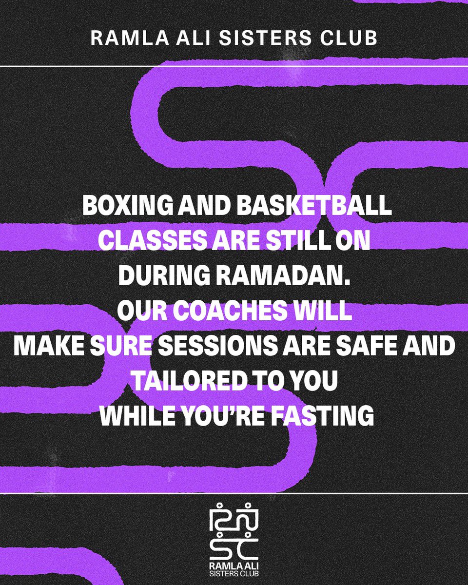 Ramla Ali's Sisters Club tweet media