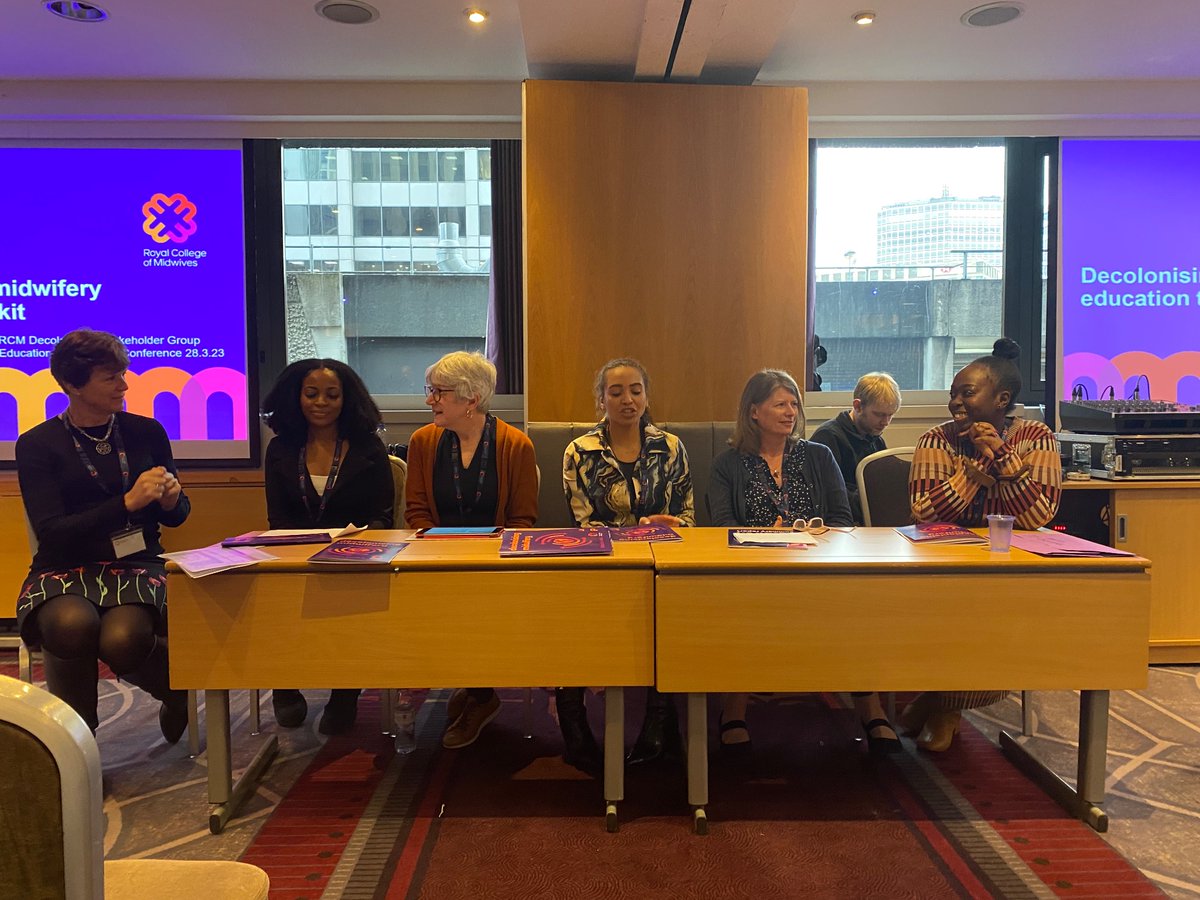 The RCM and midwifery educators introduce the Decolonising the curriculum toolkit and how it will help to improve diversity in midwifery education #RCMEdRes23 #RaceMatters