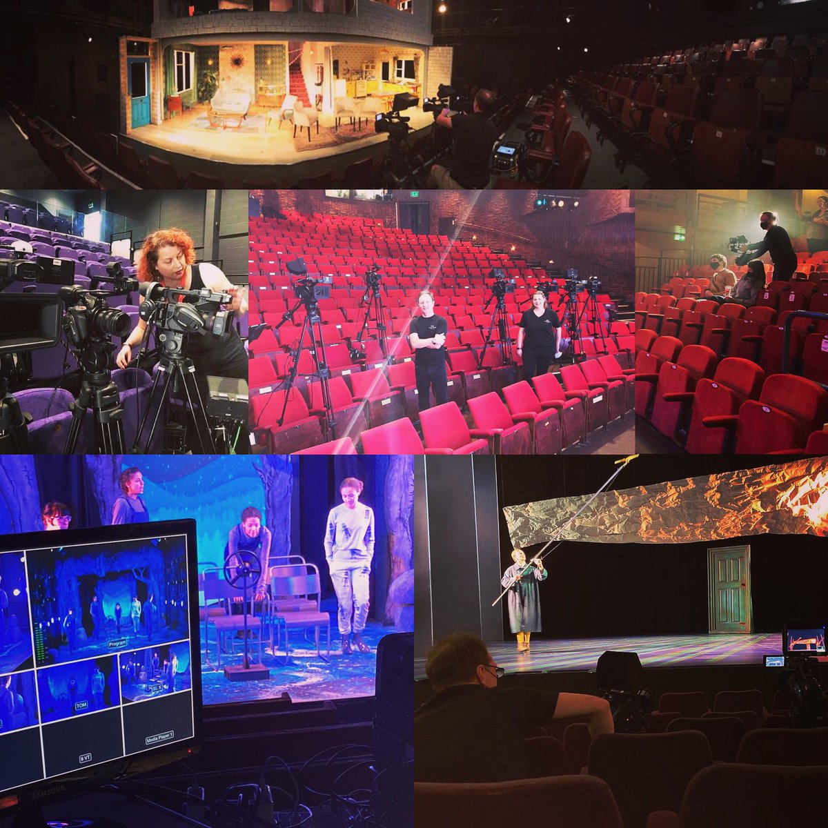 We’re late to the party but happy #worldtheatreday. We’ve been so lucky to have filmed in so many brilliant theatres. We always love being in a theatre, there is a special magic in them, old or new, large or small that you just don’t get anywhere else. #theatre #filmingtheatre