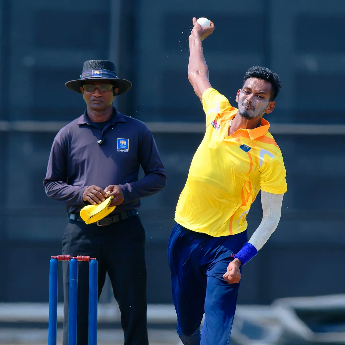 OfficialSLC's tweet photo. Dushmantha Chameera 'Back in Action'. 👀

#NSL23 https://t.co/l4mvDnYMzq