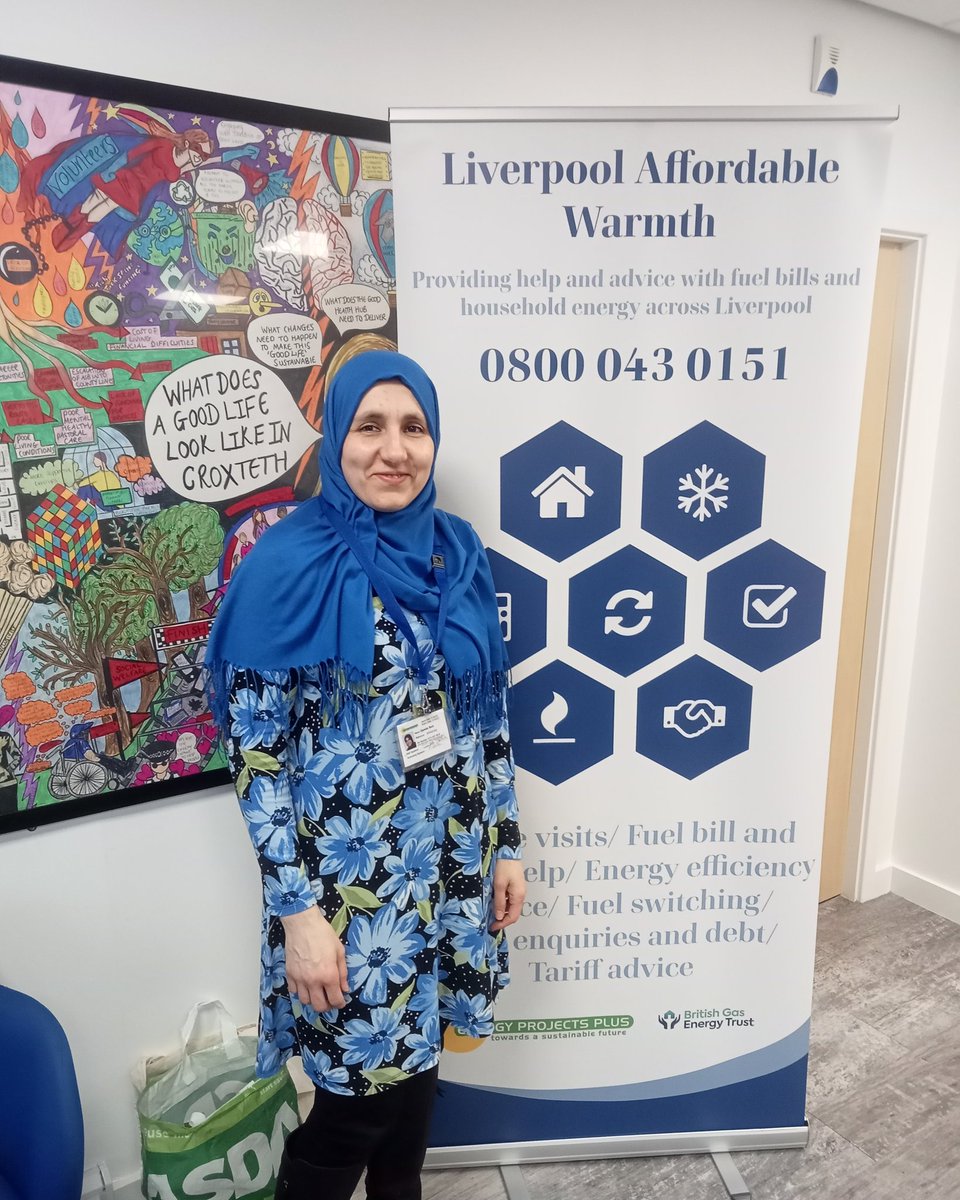 GoodHelpHub's tweet image. Energy Projects Plus are in today to offer free and practical advice around saving money on your energy bills. Come and see Djamila today at the Good Help Hub at Cobalt Housing