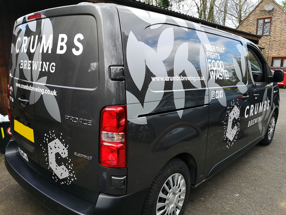 G_Print's tweet image. Vehicle Graphics Toyota Proace Electric for Crumbs Brewing.
For more info on Crumbs Brewing &amp;gt;&amp;gt; crumbsbrewing.co.uk  For more info on Vehicle Graphics &amp;gt;&amp;gt; g-print.co.uk/portfolio/vehi… #vehiclegraphics #vansigns #vansignage