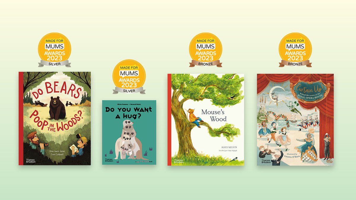 thamesandhudson's tweet photo. Congrats to @MadeForMums Awards winners @polarworld, Olivia Cosneau, @Alice_Melvin &amp; @oharasisters! 🥳👏

Browse the full list: https://t.co/KY43Xr2B51

#MadeForMums https://t.co/OYu6vMXoGm
