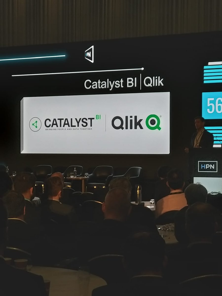 catalyst_IT_'s tweet photo. We're at the @HealthPartNet showcasing how @qlik and Catalyst are helping businesses make sense of their #data. With our #DataManagement, Integration, #Analytics, & #MLsoftware and expertise, we're enabling over 50 #NHS organisations to drive better outcomes for their patients. https://t.co/JwY5mQq9qf