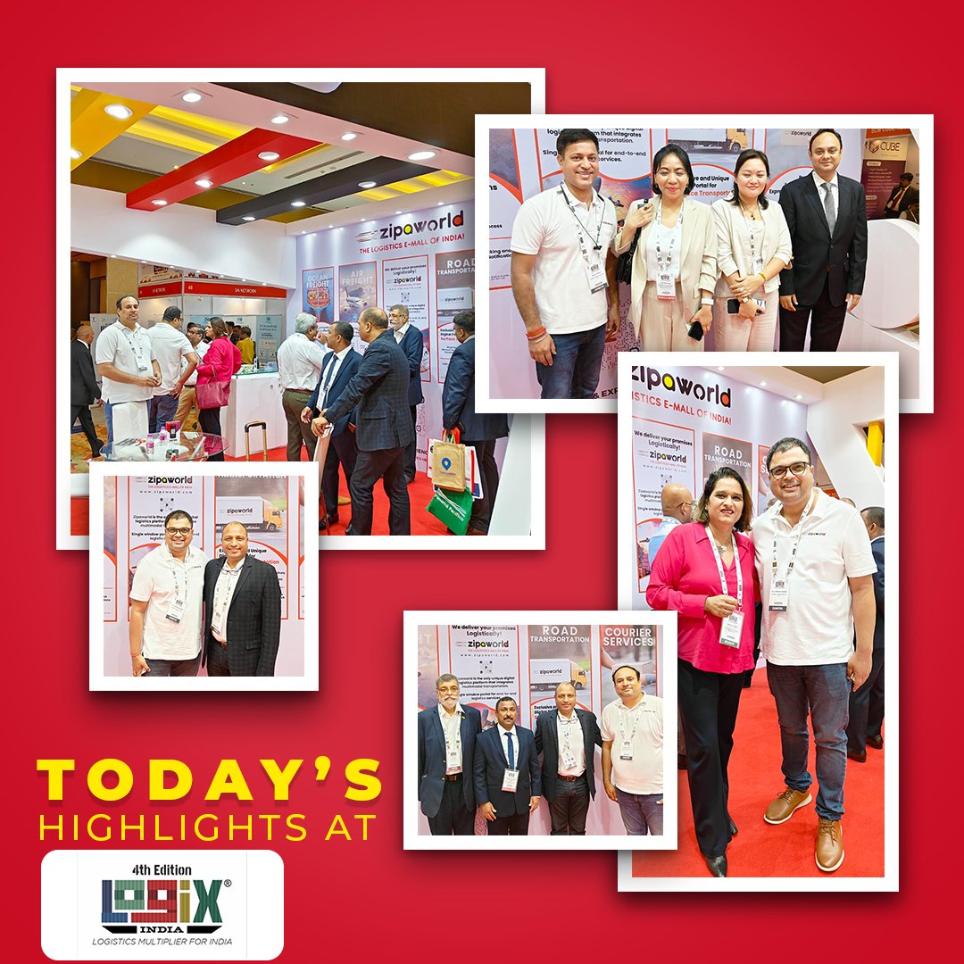 zipaworld's tweet photo. The energy is palpable at #logixIndia2023 , and Zipaworld is thrilled to be a part of it!
If you're attending the event, stop by Booth 30! We'd love to hear from you
#fieo #logix #logisticsexpo #exporters #freightforwading #mumbai #logixIndia2023 #digitallogistics #event https://t.co/YFfjMjbbXF