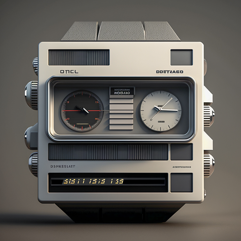 0xggoma's tweet photo. Wrist Watch inspired from the The DeLorean from Back to the future! Pt.1
.
.
#Art #Artwork #Backtothefuture #Delorean #Midjourney #MidjourneyArtwork #AI #AICreative #Future #Design #designartwork #NFT #NFTDrop #OpenSea #OpenseaNFT #Instapostoftheday #InstaPost #Watch https://t.co/2q0kRyVUpq