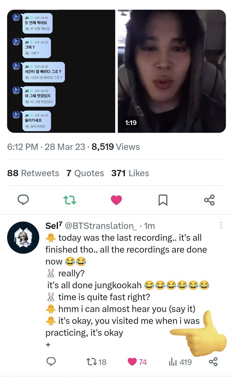 ginevraevans's tweet photo. So,#Jungkook visited #Jimin when he was practicing and they still miss each other. #jikook forever. #cttopic Happy third-wheeling to us, #jikooksupporters https://t.co/gRYjkIugjK
