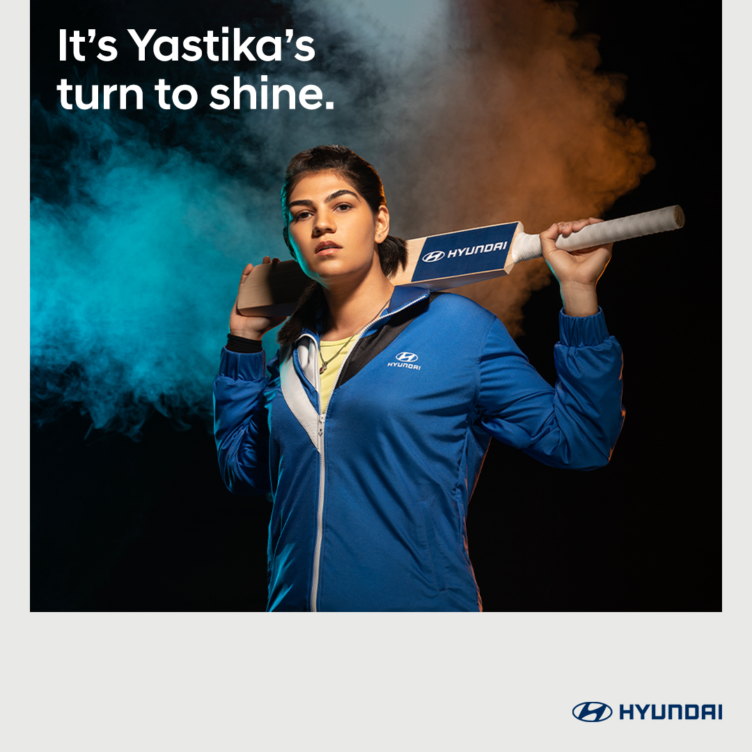 HyundaiIndia's tweet photo. The true impact of greatness is measured by how many you inspire. Congratulations to @YastikaBhatia for receiving the Emerging Player Award. This is only the beginning of all that is yet to come.
#Hyundai #HyundaiIndia #ILoveHyundai #TheDriveWithin https://t.co/HXeB1JAdCt